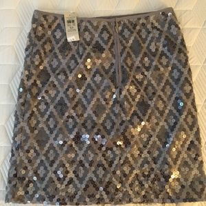 Grey Sequin Skirt (NWT)